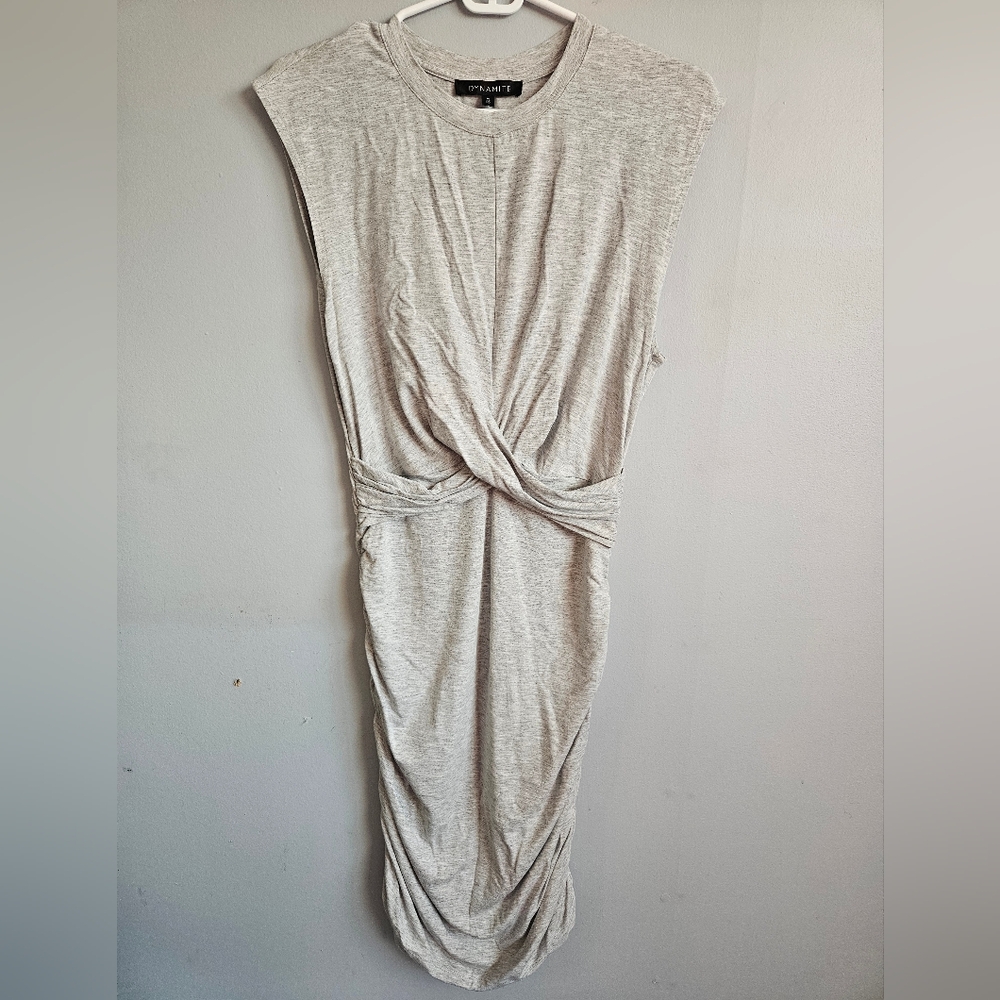 Dynamite Heathered Grey Dress